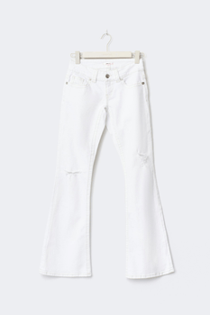 Low rise flare jeans