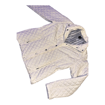 White quilted jacket