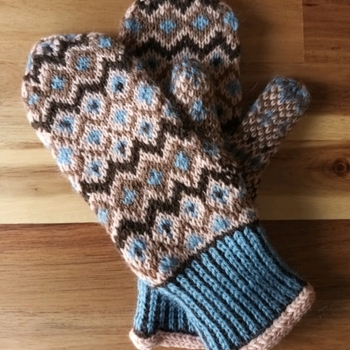 Handmade mittens