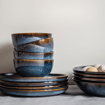 Blue plate