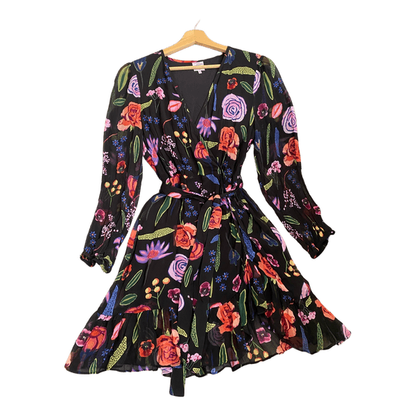 Baum und Pferdgarten floral dress