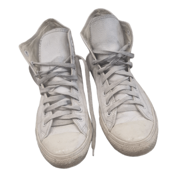 Valkoiset Converse tennarit