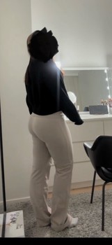 Wide leg trousers