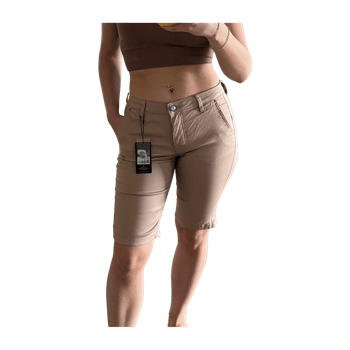beige shorts