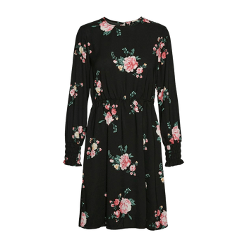 Black casual dress