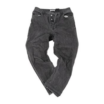 Grey straight jeans