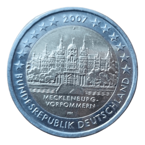 2 € Vokietija 2007m.