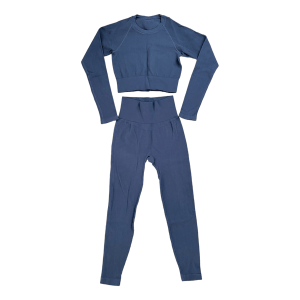 SOC Sportwear Activewear Set Dark Slate Blue - Size XS/S (Fits XS)