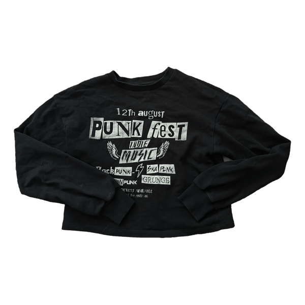 Musta Punk Fest paita