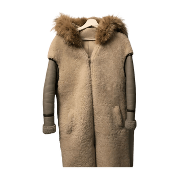 J. shearling coat