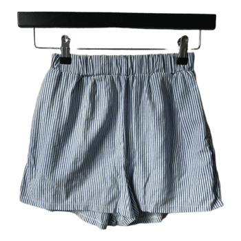 Stribede shorts med elastik