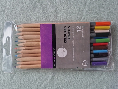 Daler Rowney Coloured Pencils set of 12