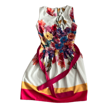 Floral print summer dress