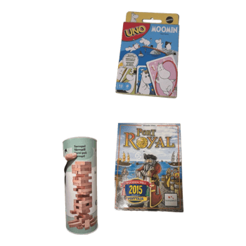 Board games and card games