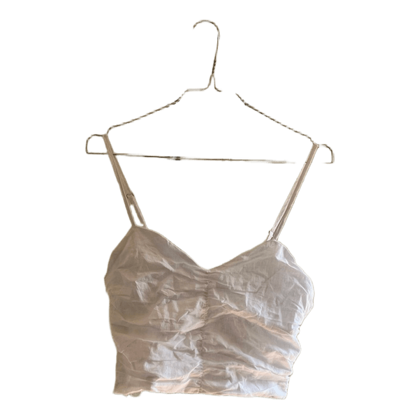 Hvid sommer top