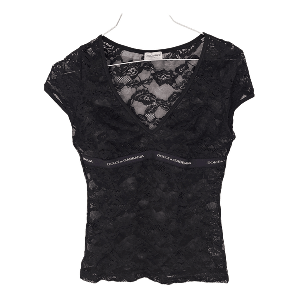 Vintage y2k Dolce & Gabbana blonde top