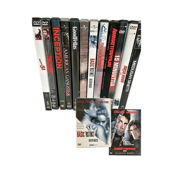 dvd-elokuvapaketti, 11kpl