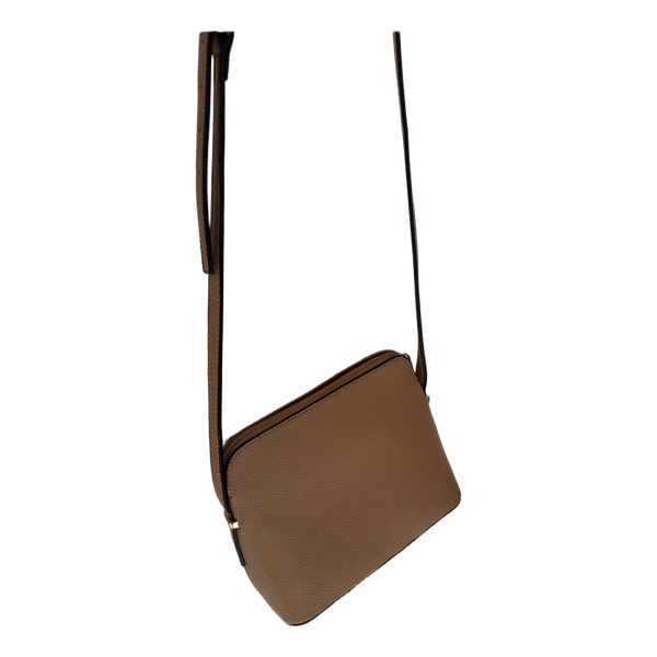 Beige crossbody bag