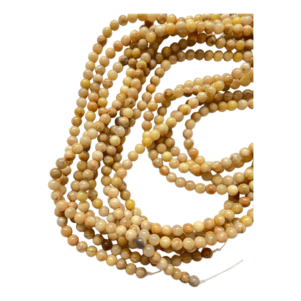 Natural Sunstone Beads – 8 mm, 50 pcs