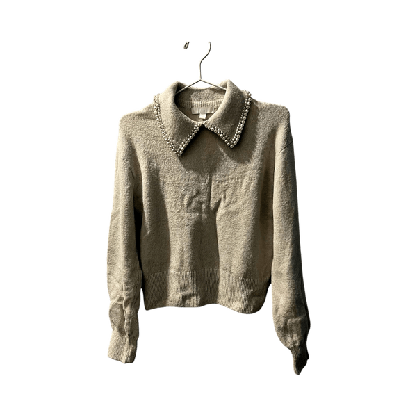 Beige neulepusero 