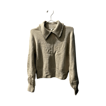 Beige neulepusero 