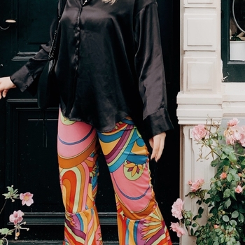 Satin shirt