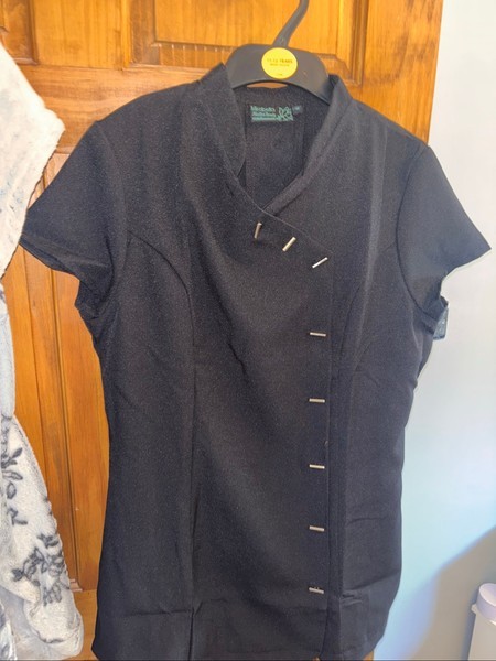 Mirabella black salon tunic