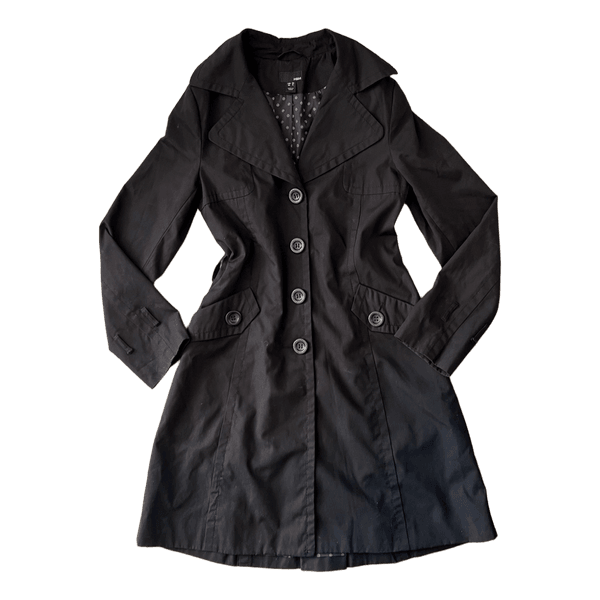 H&M black coat