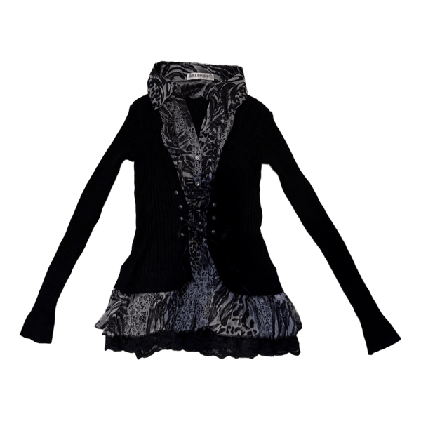 O.P.L Fashion layered top