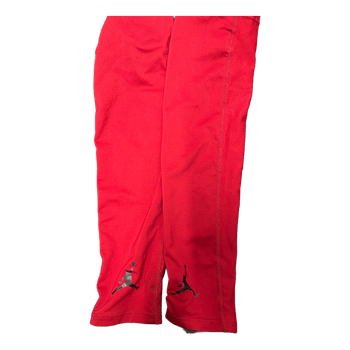 Red Jordan compression arm sleeves