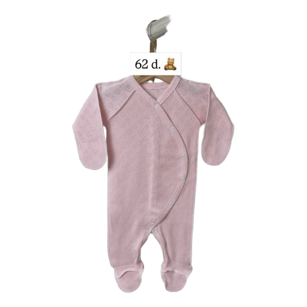 Pink baby romper