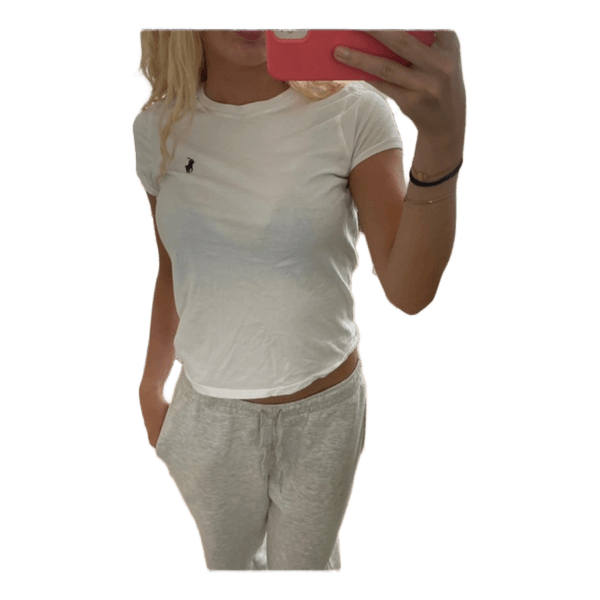 Hvid Polo Ralph Lauren t-shirt