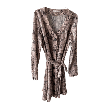 Snake Print Dress