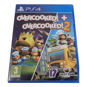 Overcooked 1 and 2 PS4