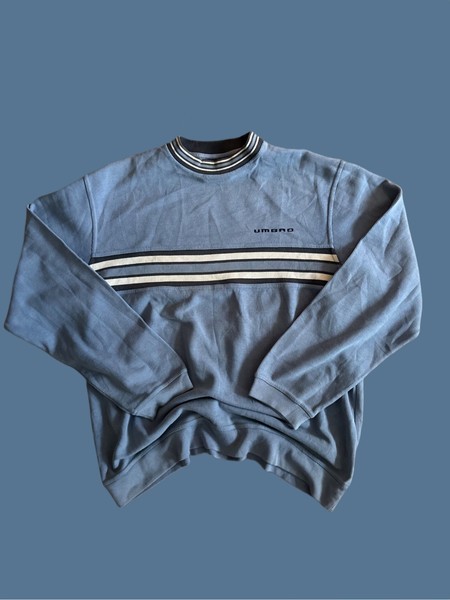 Vintage Umbro baby blue sweater