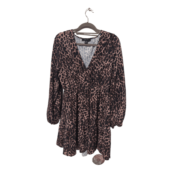 Amisu leopard print dress