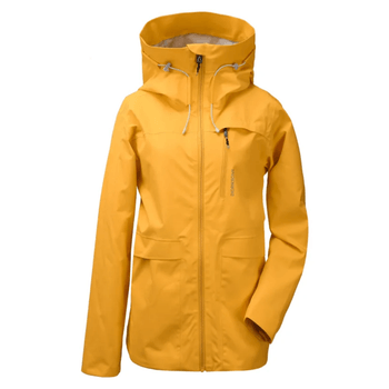 Yellow women's outdoor jacket