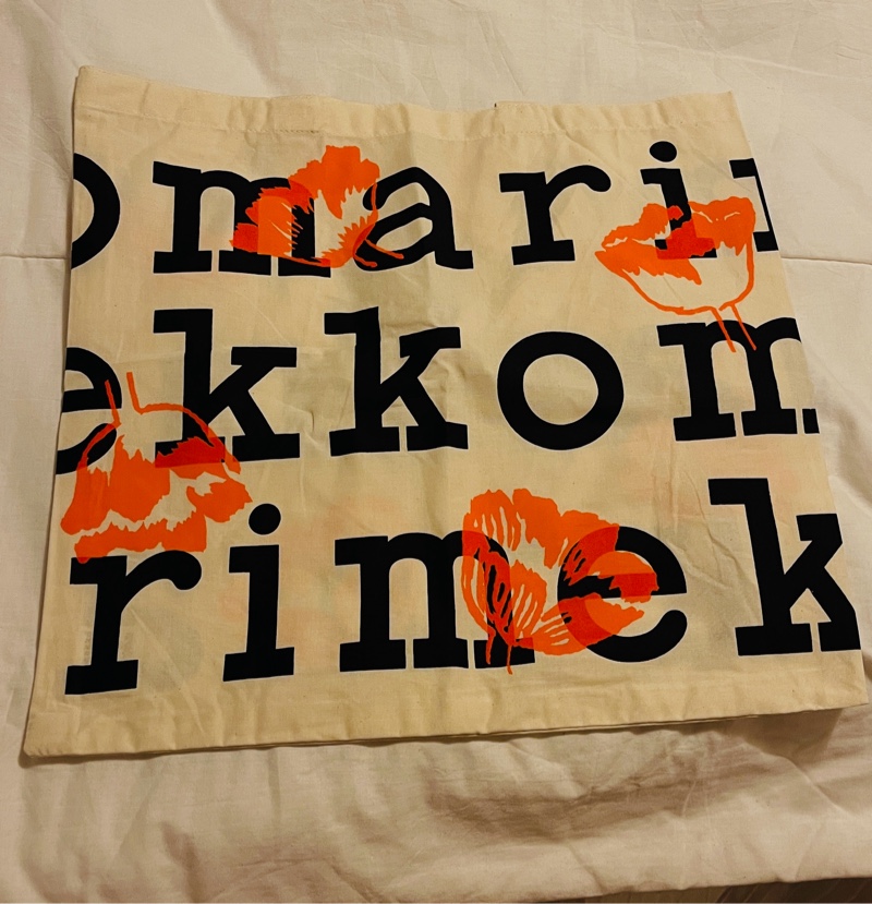Marimekko fabric bag