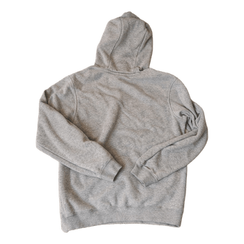 Gray Nike hoodie