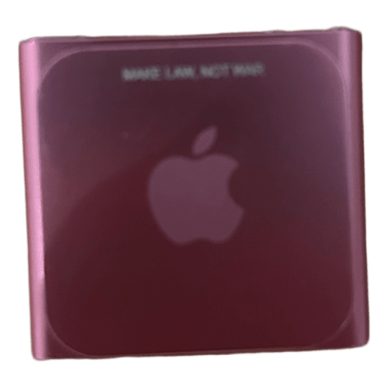 Pink Apple iPod Nano 6th gen