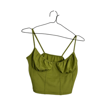 Vihreä korsettitoppi