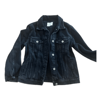 Black denim jacket . Zara boys 152