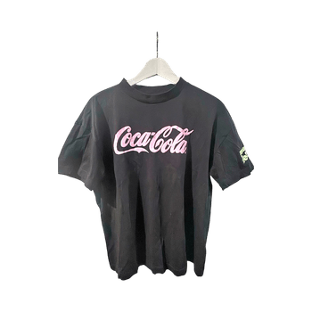 Musta Coca-Cola t-paita