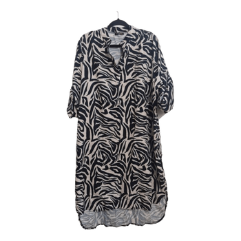 Robe à motif zébré