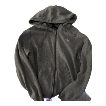 Grey Adidas hoodie