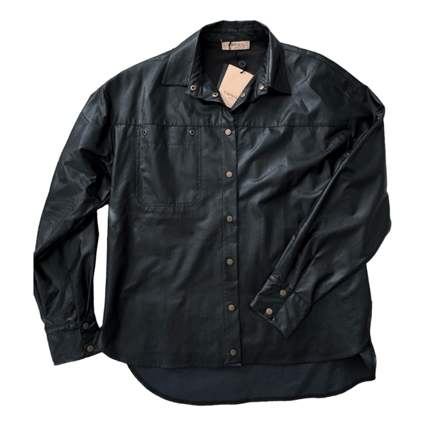 Twinset black shirt jacket
