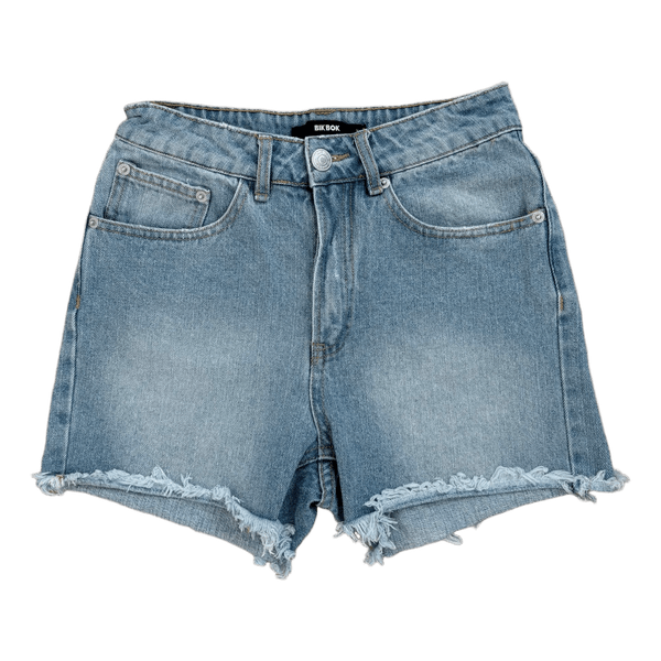 Bik Bok Light Wash Blue Denim Shorts - Size XS (Fits Petite XS / XXS)