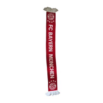 Punainen jalkapalloscarf fc bayern