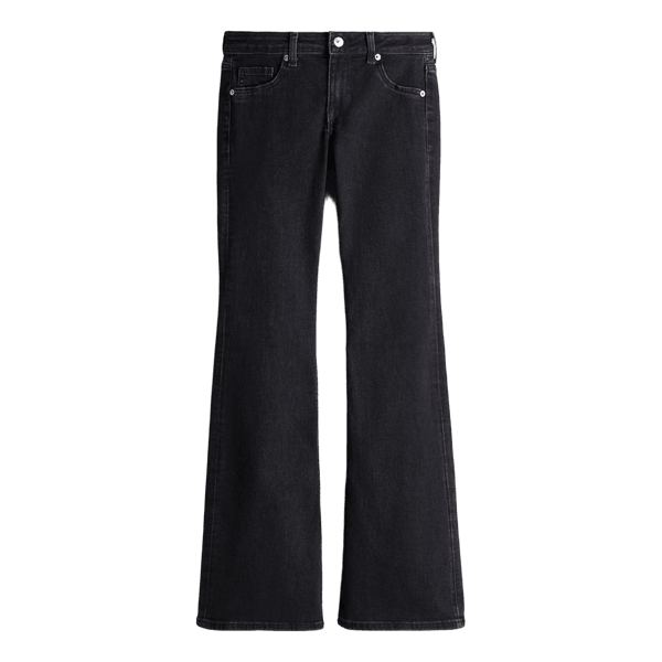 Flare low waist jeans
