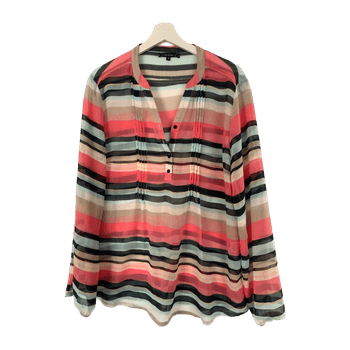 Trendy line blouse